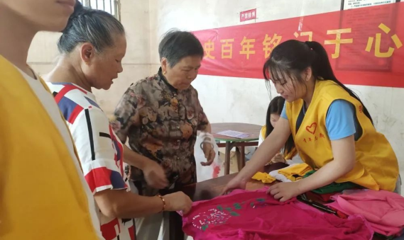 南昌縣向塘鎮:黨史百年銘記于心 一針一線實事為民
